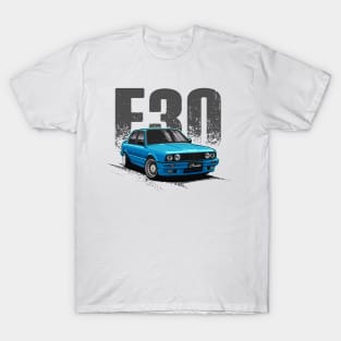 Classic E30 Gang (Ocean Blue) T-Shirt